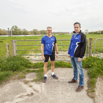 De Maasheggen vormen het decor voor de hardloopwedstrijd de Maasheggenloop die we jaarlijks organiseren