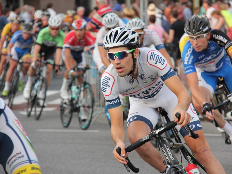 De wielerronde Daags na de Tour in Boxmeer