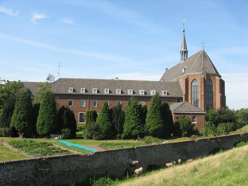 Het klooster in Sint Agatha